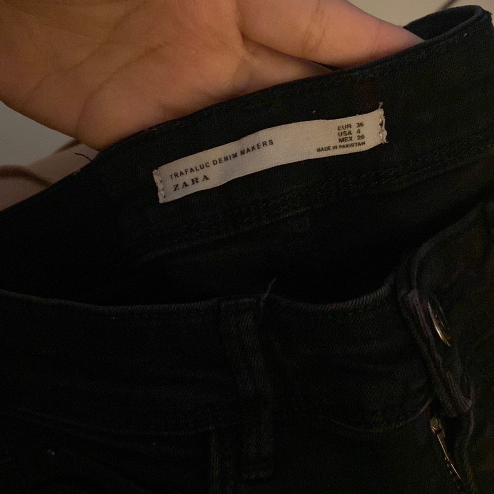 Zara Black Skinny Jeans
